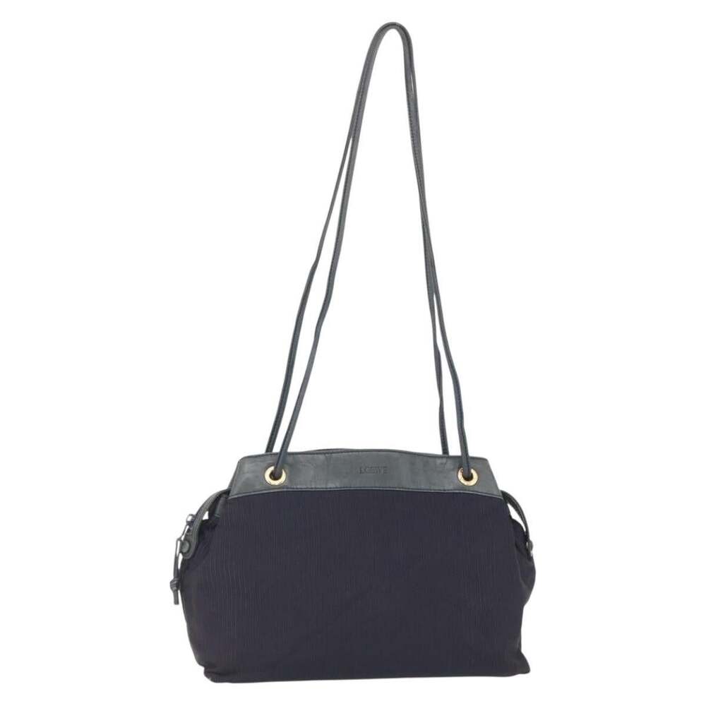 Loewe Nylon Shoulder Bag Navy